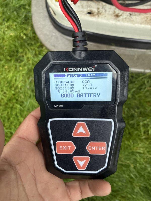 Completed scheduled maintenance on 14kW Generac generator unit. Performed comprehensive system inspection including coolant system check, battery load testing which confirmed 100% state of health with 13.47V output and 540A CCA reading, and verification of all mechanical components. All systems tested and operating within normal parameters.