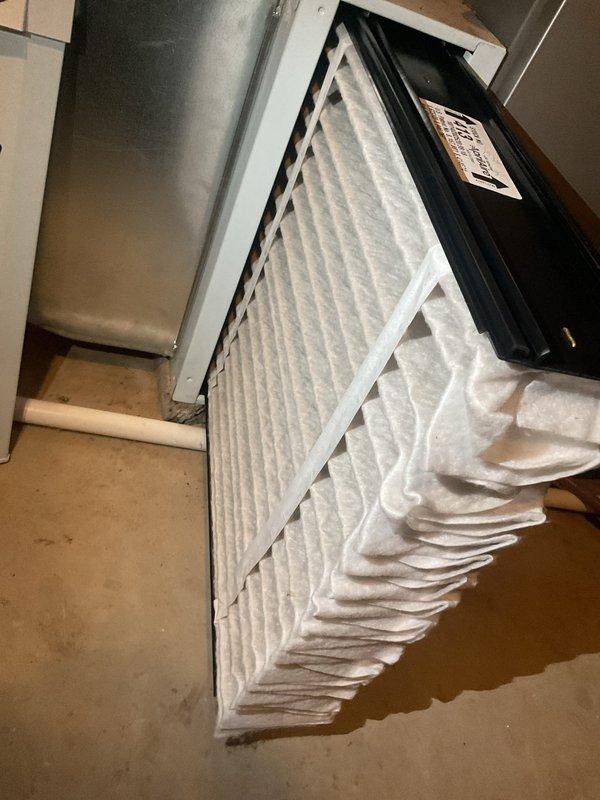 Completed annual preventative maintenance on residential air conditioning system. Performed comprehensive inspection of air handler unit located in attic space, verified clean air filter installation, checked refrigerant line conditions noting aged copper piping with natural patina formation, and conducted temperature differential measurements using calibration-grade instrumentation to confirm proper system operation. All components found functioning within normal parameters with no immediate service needs identified.