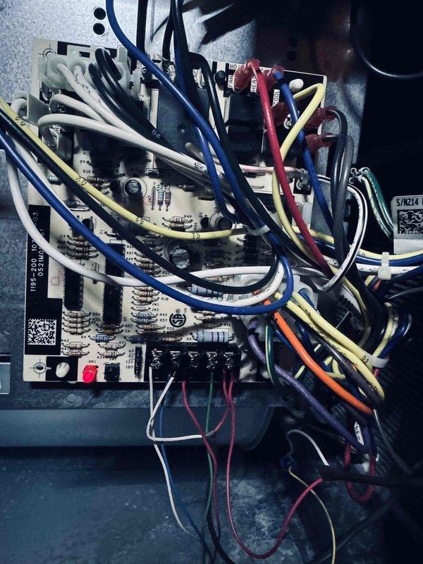 Completed preventative maintenance inspection on two air conditioning units. Performed comprehensive system diagnostics including electrical testing of control boards and verification of proper voltage readings using calibrated digital multimeter. Inspected all wire connections, terminal blocks, and control board components for signs of wear or damage. All systems tested within normal operating parameters and found to be functioning properly.