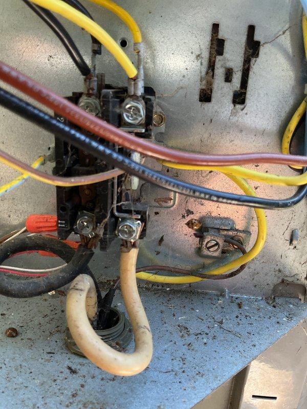 # Cooling Maintenance Completed

Performed comprehensive cooling system maintenance on residential outdoor condensing unit. Conducted thorough inspection of electrical connections within junction box, verifying wire terminations and terminal block integrity. Assessed condenser unit operation, including visual inspection of exterior cabinet, grille fins, and mounting pad stability. Confirmed proper electrical conduit routing and system grounding. Unit operating within normal parameters upon completion of preventive maintenance procedures.