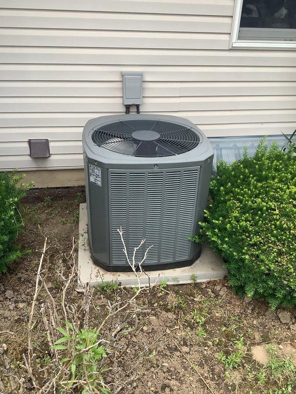 Completed comprehensive tune-up on 13-year-old residential air conditioning system with Lennox furnace and outdoor condensing unit. Performed full system inspection, cleaned condenser coils, checked refrigerant levels, tested electrical connections, and verified proper airflow throughout the system. Customer renewed maintenance plan agreement at time of service.