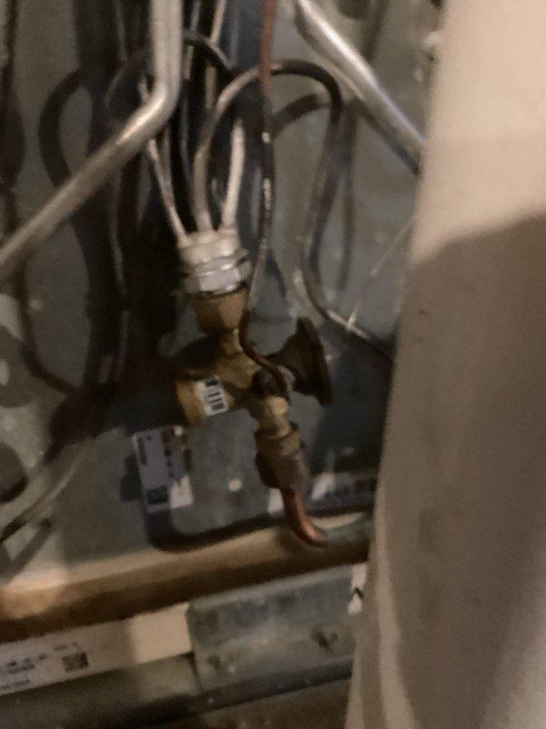 Completed scheduled maintenance visit for MVP customer's Lennox air conditioning system. Performed visual inspection of outdoor condenser unit, verified proper operation, and inspected refrigerant lines and service valves at indoor equipment. Unit operating within normal parameters with no issues identified.