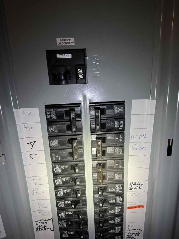 Conducted on-site electrical estimate for backup generator installation. Evaluated existing 200A main service panel and available attic space for transfer switch and associated wiring routing. Documented current electrical infrastructure and confirmed load requirements for proper generator sizing.