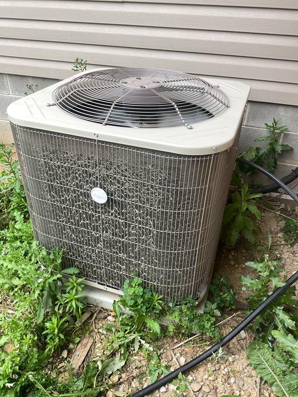 Completed comprehensive cooling maintenance on four systems: two standard air conditioning units and two mini-split systems. The newer 1-year-old AC unit located in the attic and the older 16-year-old unit in the basement both received full tune-up services including filter inspection, coil cleaning, refrigerant level verification, and electrical connection checks. Both mini-split systems were serviced with indoor and outdoor unit cleaning, filter replacement, and performance testing. All equipment operating within manufacturer specifications upon completion.