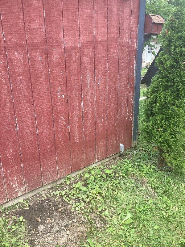 Responded to service call for installation of two exterior electrical outlets. Assessed exterior wall location and interior basement access point near utility sink area. Ran new electrical wiring through basement ceiling joists and exterior wall penetration. Installed weatherproof outlet boxes on building exterior with appropriate GFCI protection for outdoor use. Verified proper grounding, tested circuits for functionality, and sealed all exterior penetrations to prevent moisture intrusion.