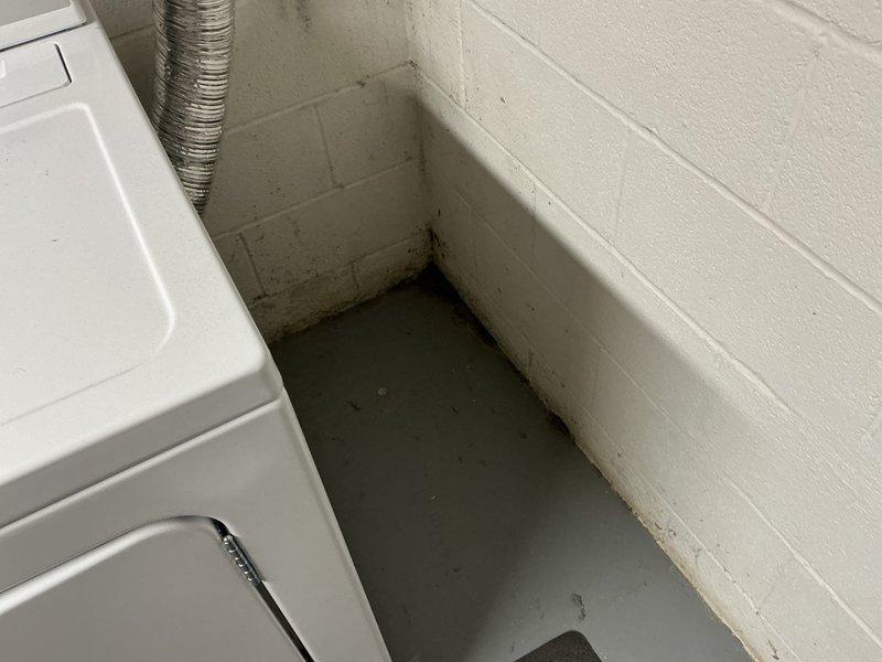 Conducted on-site assessment for whole-home dehumidification system installation in basement utility area. Evaluated existing HVAC infrastructure, drainage capabilities including sump pump system, and optimal equipment placement considering available floor space and proximity to washing machine and flexible ductwork. Documented current conditions and provided estimate for dehumidifier installation to address indoor air quality concerns.