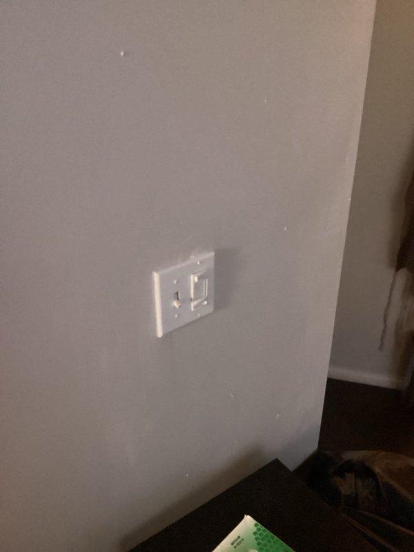 Conducted on-site electrical evaluation for flickering outlet issues in a residential property originally built in 1920 with 2003 remodel. Inspected existing duplex receptacles and wiring conditions, documented current electrical installations with photographs, and provided comprehensive second opinion quote for necessary repairs and upgrades to address intermittent power fluctuations at outlet locations.