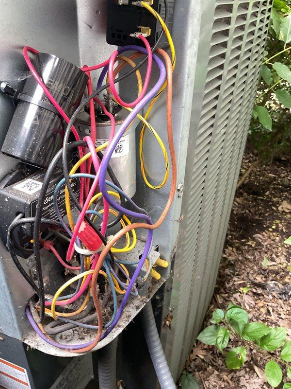 Completed MVP Cooling Visit on Lennox HVAC system. Performed comprehensive inspection of outdoor condensing unit with service panel access to evaluate capacitor, wiring connections, and refrigerant line connections; all components found in proper working order. Inspected indoor air handler unit in basement, verified proper airflow, and confirmed filter condition. System operating efficiently with no deficiencies noted during routine maintenance inspection.