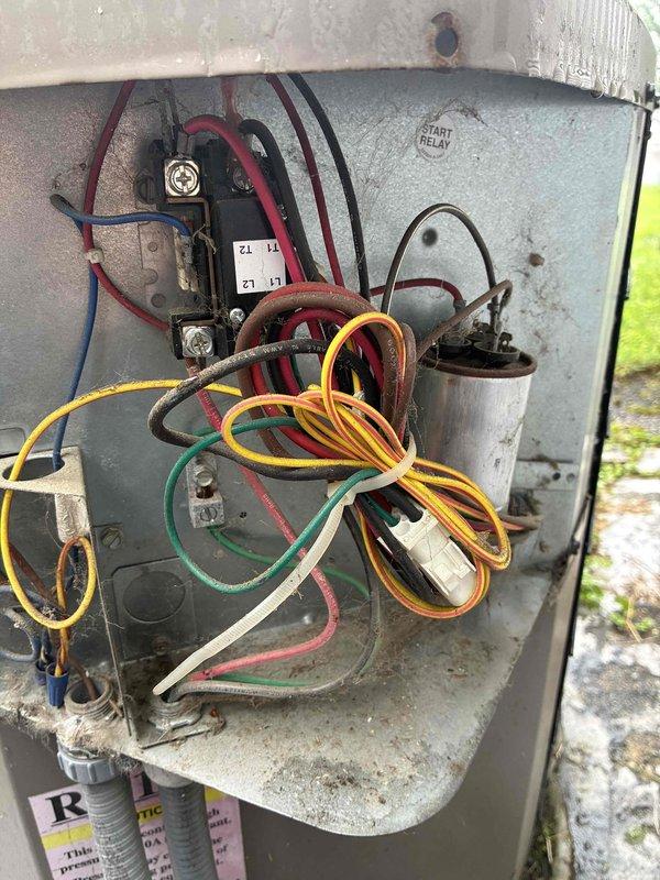 Completed courtesy call AC tune-up on 13-year-old air conditioning system. Performed comprehensive inspection of outdoor condensing unit, including electrical connections, contactor, and capacitor. Measured supply air temperature at 74.3°F at ductwork. All components operating within normal parameters at time of service.