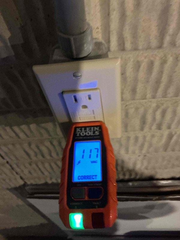 Responded to electrical panel safety concerns identified during home inspection. Corrected double-tapped neutral and ground wire connections in main electrical panel, which posed risk of overheating and potential equipment damage. Separated improperly shared connections and redistributed circuits to individual terminals per NEC requirements. Additionally, replaced non-functioning GFCI outlet and verified proper ground fault protection with testing equipment, confirming 117V output and correct wiring configuration. All work completed to code compliance standards for 2006-era residential construction.