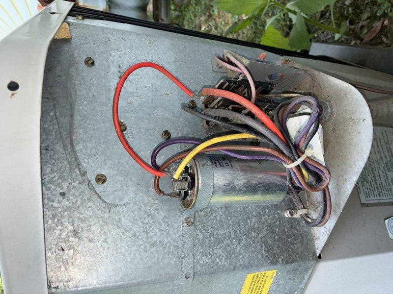Responded to service call for central air conditioning unit that would not shut off after reaching desired temperature. Diagnosed faulty run capacitor causing contactor to remain energized continuously. Replaced defective capacitor with manufacturer-specified component, tested system operation through multiple cooling cycles, and verified proper compressor shutdown at thermostat setpoint.