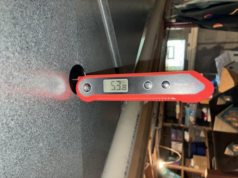 Replaced failed capacitor and installed hard start assist kit to resolve HVAC system startup issues. Unit tested and confirmed operational with proper temperature readings, all components functioning within normal parameters using truck stock parts.