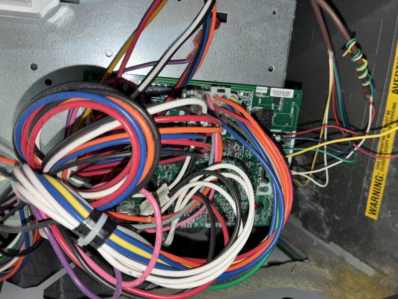 Completed full preventative maintenance tune-up on a 4-year-old Goodman 2-ton split system including high-efficiency upflow gas furnace with PVC venting, cased indoor coil, and media filter cabinet. Inspected all electrical connections and control board wiring harnesses, examined blower wheel assembly for proper operation and cleanliness, verified system components functioning within normal parameters with no deficiencies noted. All routine maintenance tasks performed per manufacturer specifications with system confirmed operational and ready for continued service.
