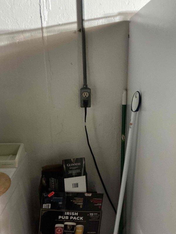 Completed comprehensive electrical safety inspection of residential property. Evaluated kitchen counter outlets with mosaic tile backsplash installation and basement storage area electrical connections, verifying proper grounding, circuit integrity, and code compliance. All electrical fixtures and outlets inspected were found to be functioning safely with no immediate concerns identified.