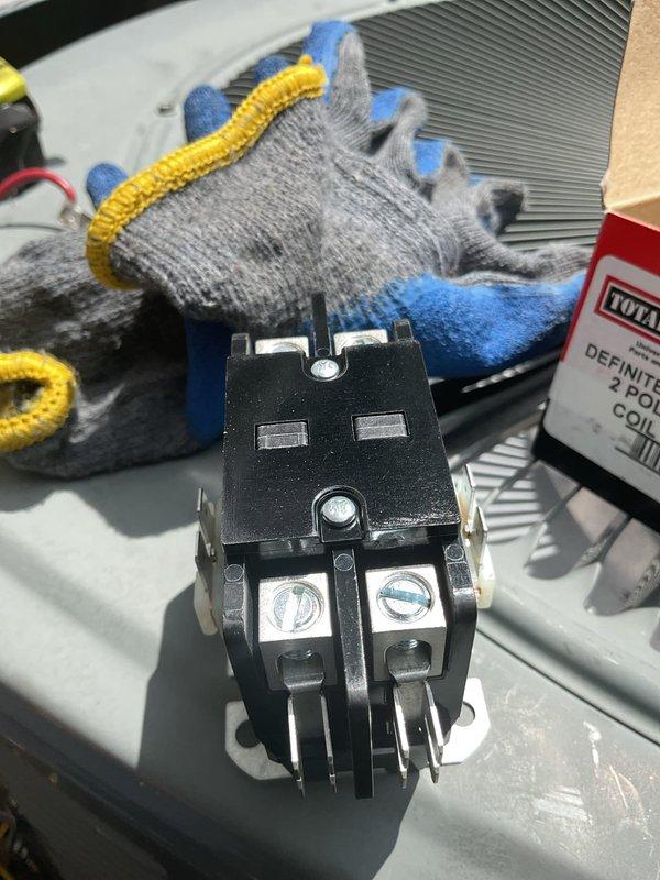 Responded to no cooling complaint. Upon inspection, found failed contactor preventing compressor operation. Replaced defective contactor and verified proper system operation with unit cooling normally.
