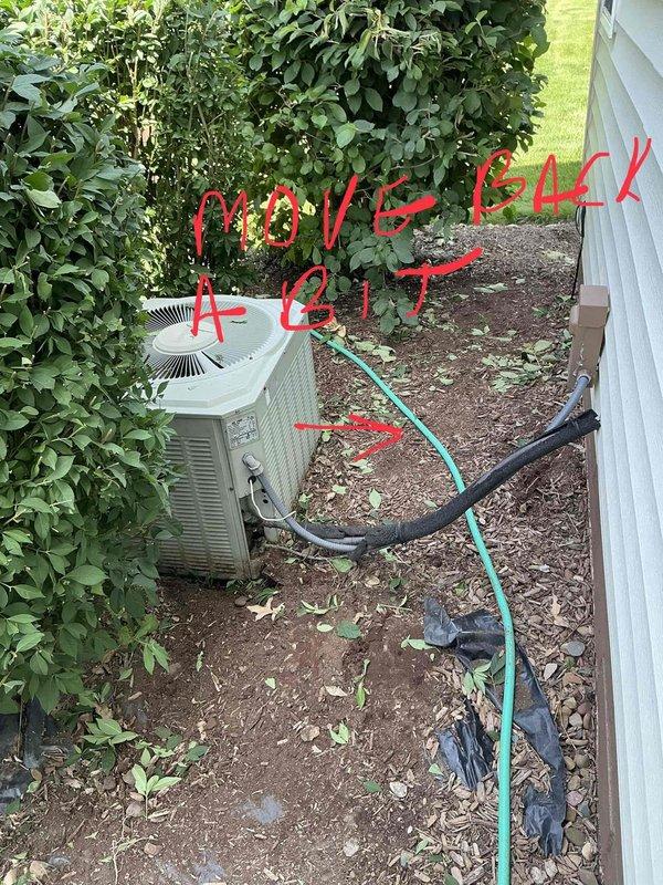 Provided comprehensive estimate for complete central air conditioning system replacement for 2,000 square foot residential property. Evaluated existing Concord air handler installation in basement mechanical room and outdoor condenser unit positioned against house exterior. Documented current system configuration including ductwork connections and equipment placement, noting outdoor unit repositioning requirements for optimal performance and accessibility. Presented equipment options and installation specifications for new central AC system appropriate for property size and existing infrastructure.