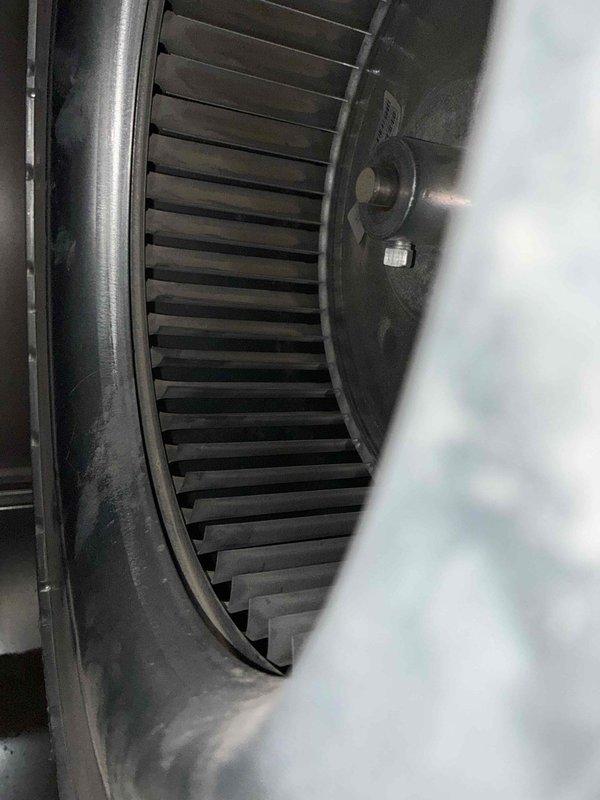 Completed scheduled preventive maintenance cooling visit on 6-year-old HVAC system. Performed comprehensive inspection of evaporator coil assembly, verified proper condensation formation on refrigerant lines indicating adequate cooling operation, and inspected blower wheel assembly for cleanliness and proper function. All components found operating within normal parameters with system performing efficiently.