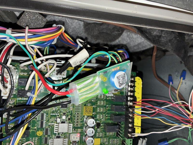 Responded to no airflow complaint with outdoor unit running. Upon inspection, accessed air handler control panel and electrical components. Verified proper operation of blower motor capacitor, control board connections, and safety circuits. All electrical connections secure, control boards functioning normally, and refrigerant lines intact with no visible damage or restrictions.
