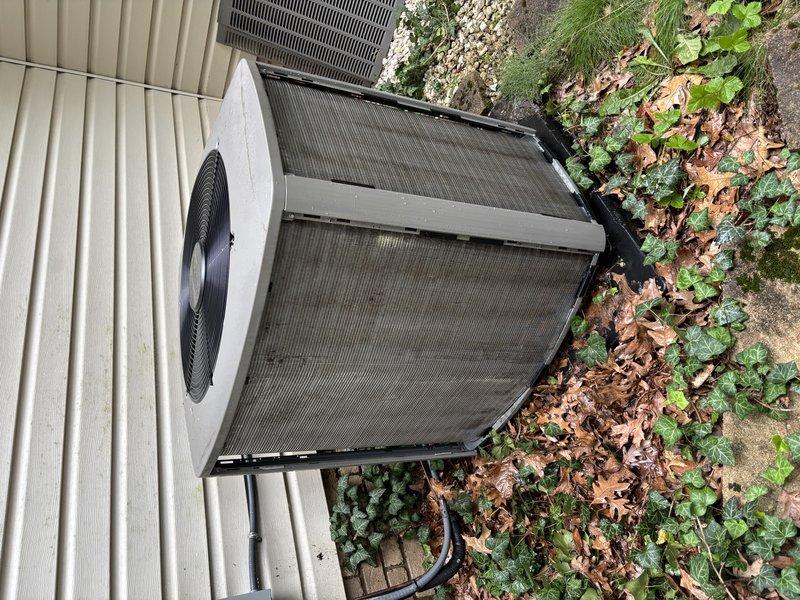 Completed MVP cooling maintenance visit on outdoor condensing units. Performed standard preventive maintenance procedures including inspection of both units, verification of proper operation, and assessment of surrounding conditions. Noted vegetation growth around equipment that may require future attention to maintain adequate airflow and accessibility for service.