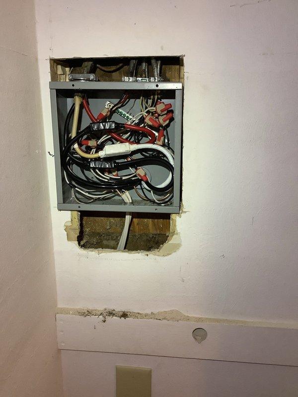 Completed 100-amp service upgrade with necessary grounding system improvements and installation of exterior disconnect to meet 2023 NEC requirements. Installed new main electrical panel with proper circuit breaker arrangement, neutral and ground bus bars, and organized branch circuit wiring. Added whole home surge protection device to safeguard electrical system and connected equipment from voltage spikes.