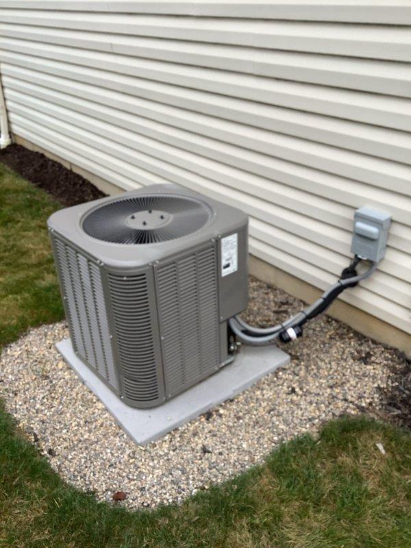 Completed annual maintenance on 3-year-old residential air conditioning system. Performed comprehensive tune-up including inspection of outdoor condenser unit, electrical connections, contactors, capacitor, and refrigerant lines. All components found to be operating within normal parameters with no deficiencies noted.