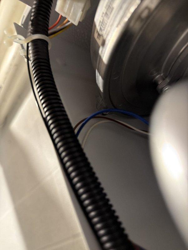 Responded to service call for tankless water heater displaying exhaust blockage error and failing to heat water. Upon arrival, performed diagnostic inspection of the unit and exhaust venting system. Inspected internal components, electrical connections, and exhaust pathway to identify the source of the blockage error. Cleared obstruction from exhaust vent termination and verified proper airflow through the venting system. Tested unit operation and confirmed water heater restored to normal heating function with error code cleared.