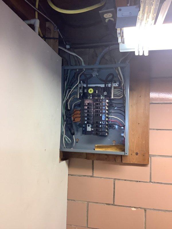 Replaced dedicated circuit for furnace at electrical panel. Inspected existing panel wiring and breaker configuration, removed old furnace circuit wiring, and installed new circuit with appropriate gauge wire and breaker sized to manufacturer specifications. Verified proper connections at panel bus bars, confirmed secure wire routing through conduit system, and tested circuit for proper voltage and functionality.