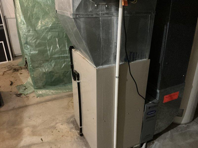Completed estimate for full air conditioning system replacement due to non-operational unit with evaporator coil icing issues. Assessed existing outdoor condenser unit and indoor air handler, documented current equipment condition, and provided quote for complete system replacement including new outdoor condensing unit and indoor air handler with associated ductwork modifications.