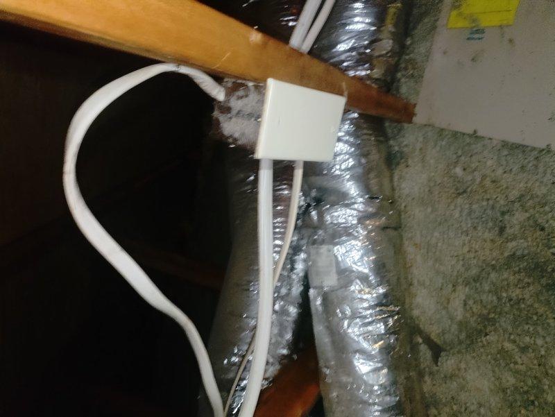Responded to callback for heat pump circuit breaker repeatedly tripping. Inspected electrical panel and identified overload condition on dedicated HVAC circuit. Traced circuit to attic-mounted heat pump unit and discovered compromised wiring connections at equipment junction box causing excessive current draw. Tightened all electrical connections, verified proper amperage draw, tested circuit breaker operation, and confirmed system restored to normal operation without further tripping.