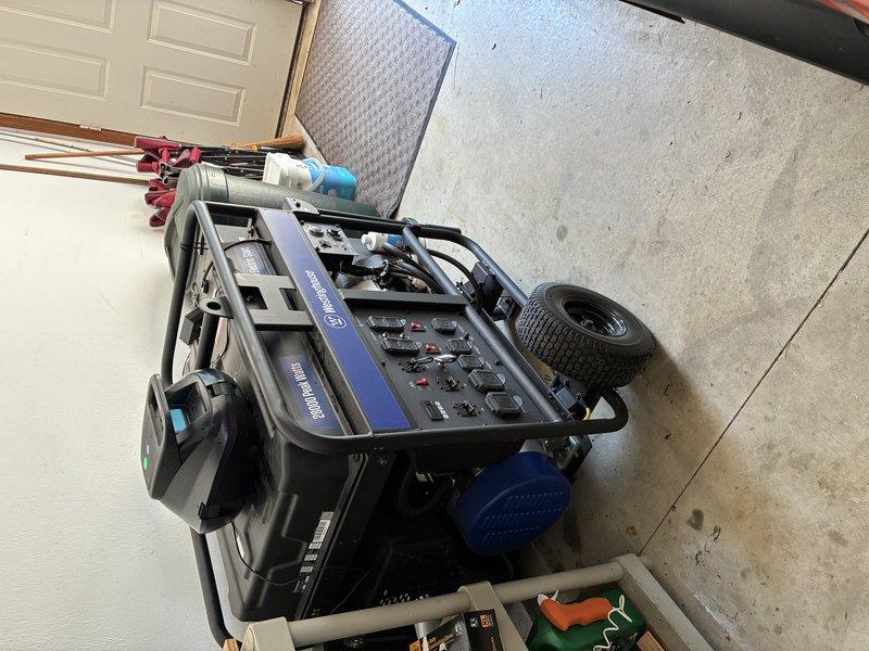 Conducted on-site evaluation for transfer switch installation to accommodate existing portable generator. Assessed electrical service panel location, generator placement in garage, and determined optimal routing for transfer switch wiring. Identified existing HVAC equipment and electrical infrastructure to ensure proper load calculations and circuit allocation for safe generator integration with home electrical system. Provided comprehensive estimate for manual transfer switch installation including required materials, labor, and code-compliant configuration.