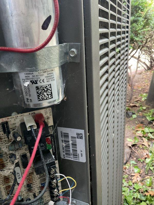Completed scheduled preventive maintenance on a 4-year-old Lennox air conditioning condenser unit. Performed comprehensive system inspection including visual examination of electrical components, capacitor, control board connections, and refrigerant lines. Verified proper operation of all mechanical and electrical components, confirmed unit is functioning within normal parameters.