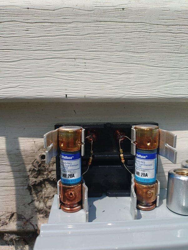 Completed installation of 80% efficiency Lennox furnace and air conditioning system. Installed new furnace unit with proper ductwork connections and routing, mounted electrical disconnect box with 20-amp Littelfuse fuses for equipment protection, and established all necessary electrical connections to panel. Configured supply plenum with metal ductwork extending from furnace with appropriate segmented flexible joints for proper air distribution. Verified all equipment clearances meet manufacturer specifications and code requirements. System tested and operational upon completion.