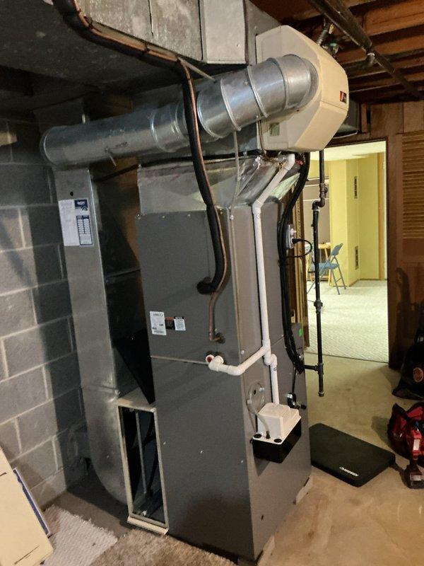 Completed comprehensive AC inspection and tune-up on 7-year-old Lennox system with no reported issues. Performed standard maintenance procedures on outdoor condenser unit and indoor air handler, verifying proper operation of all components. Provided maintenance package pricing information as requested.