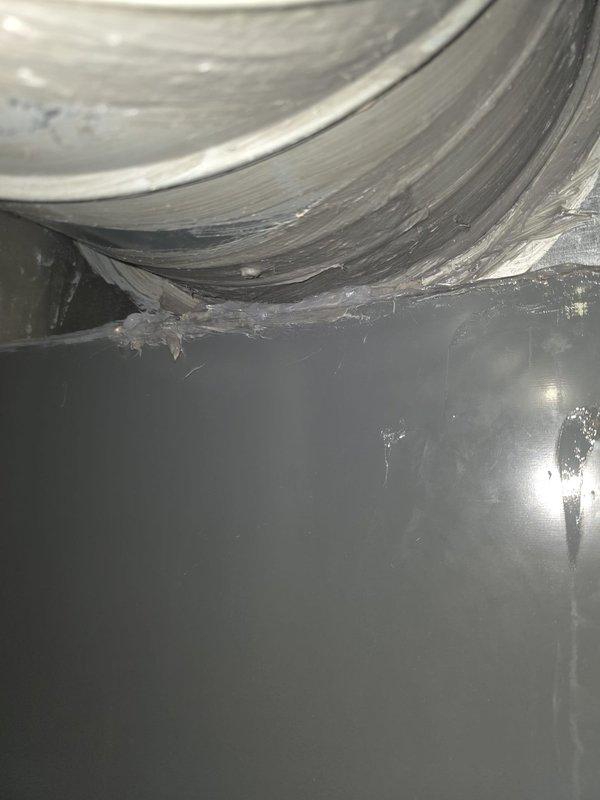 Returned to property to complete sealing of evaporator coil case that was not properly sealed during initial installation. Inspected all accessible areas of the coil casing and applied appropriate sealant to gaps and unsealed sections to ensure proper system operation and prevent air bypass. Verified all connections and ductwork interfaces were secure and properly sealed upon completion.