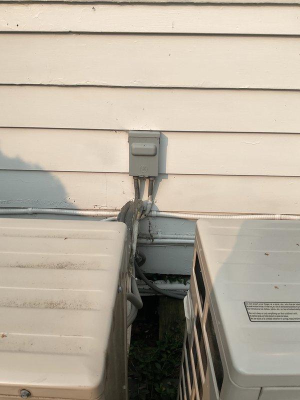 Completed preventive maintenance service on two 5-year-old mini split systems. Performed comprehensive tune-up procedures including cleaning filters and coils, checking refrigerant levels, inspecting electrical connections, testing thermostat operation, and verifying proper airflow and drainage on both indoor and outdoor units. All systems operating within manufacturer specifications upon completion.