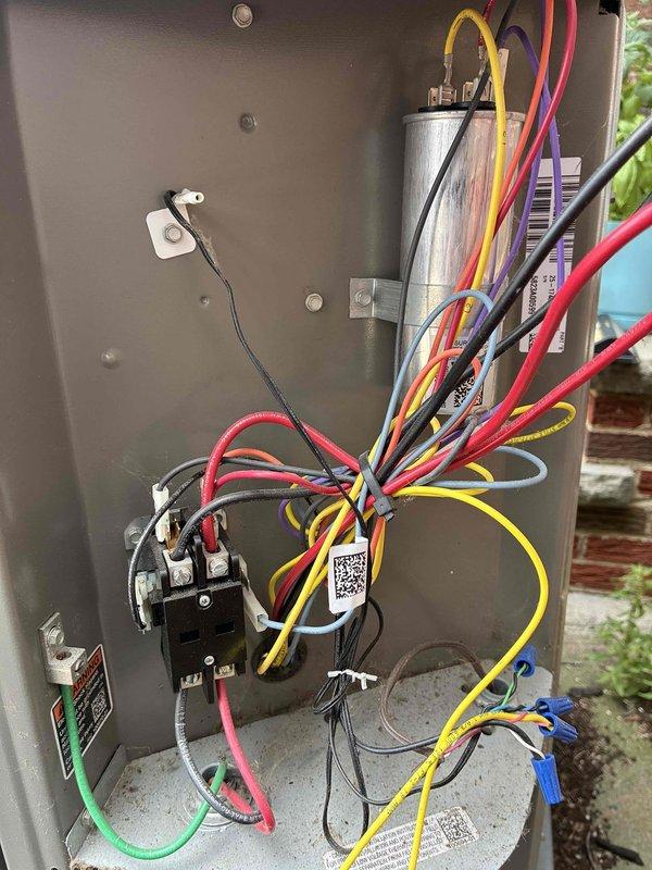 Completed comprehensive AC tune-up on 3-year-old Lennox unit. Performed standard cooling season maintenance including inspection of outdoor condenser unit, electrical components, capacitor, and contactor. System tested and confirmed operational with all components functioning properly.
