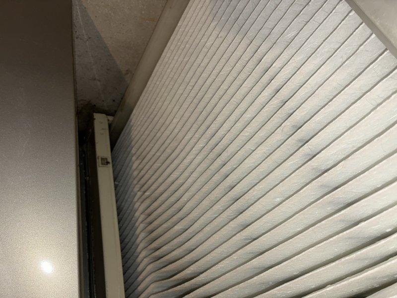 Completed routine maintenance visit on air conditioning system over 10 years old. Inspected control board with all wire connections secure and operational, verified clean air filter condition, and confirmed system operating within normal parameters.