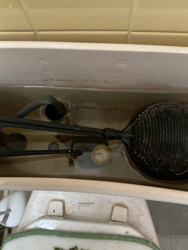 Responded to service call for continuously running toilet with constant water flow into bowl. Upon inspection, identified faulty fill valve causing water to drip non-stop into the bowl. Replaced defective fill valve assembly and adjusted water level to manufacturer specifications. Tested flush mechanism multiple times to ensure proper operation and verified complete shutoff with no residual water flow into bowl.