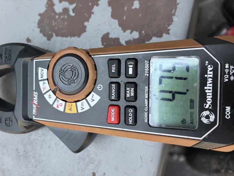 Performed comprehensive tune-up on air conditioning system over 10 years old. Conducted visual inspection of ductwork interior using borescope camera to assess condition and identify any blockages or deterioration, and measured electrical current draw with clamp meter to verify proper amperage and system performance.
