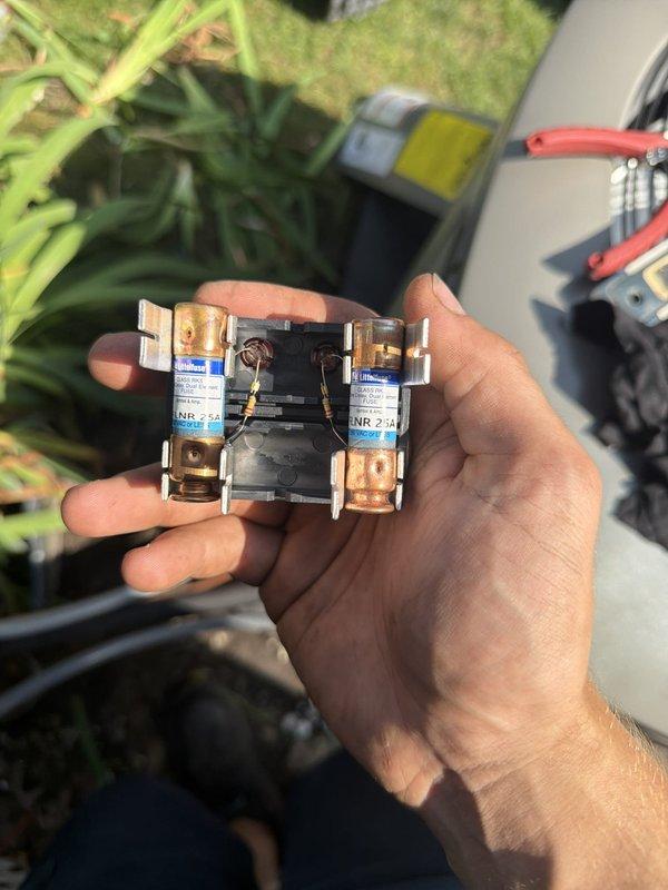 Completed installation of new Lennox air conditioning condenser unit and evaporator coil system. Unit was properly positioned on concrete pad in side yard location, with electrical disconnect and fusing installed per code requirements, all wiring connections secured, and system tested for proper operation.