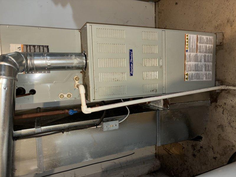 Completed MVP cooling maintenance visit on residential HVAC system. Performed standard preventive maintenance inspection of furnace unit and associated ductwork, verified proper operation of all components, and renewed recurring service agreement. System components including ductwork, condensate lines, and unit connections were inspected and found to be in satisfactory operating condition.