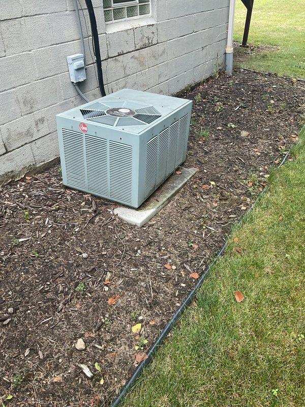 # A/C Service Call - No Power to Unit

Responded to service call for 20-year-old air conditioning system that would not start. Upon arrival, performed visual inspection of outdoor condenser unit and electrical components. Located electrical contactor inside control panel showing signs of significant wear and deterioration. Found aged wiring connections with discoloration and debris accumulation within electrical enclosure. Diagnosed failed contactor as primary cause preventing compressor and condenser fan from engaging. Replaced defective contactor with new unit, ensuring proper wire terminations and secure connections. Cleaned electrical enclosure of debris and verified all connections were tight. Tested system operation and confirmed successful startup of compressor and condenser fan. Unit now operating within normal parameters.
