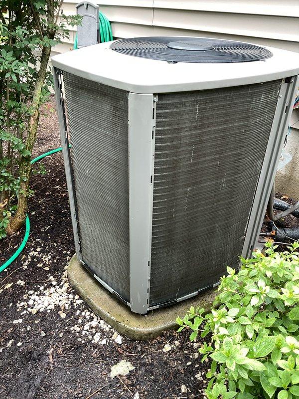 Completed scheduled MVP cooling maintenance visit on 10-year-old air conditioning system. Performed comprehensive inspection of outdoor condenser unit and indoor air handler, checking refrigerant levels, electrical connections, and overall system operation. Verified proper airflow, cleaned coils as needed, and confirmed all components functioning within manufacturer specifications.