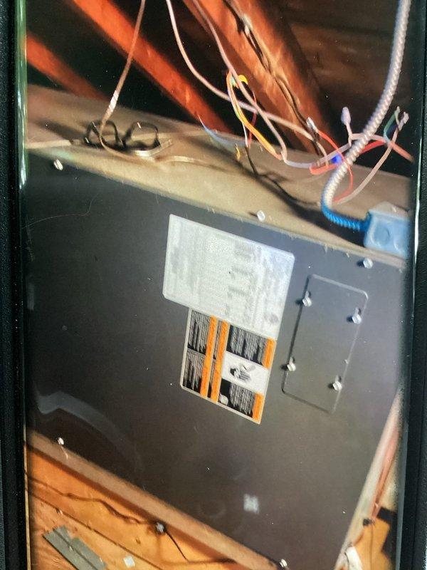 Completed BS-MVP cooling maintenance visit on 8-year-old air handler system located in attic. Performed standard preventive maintenance inspection, checked electrical connections and components including contactor and capacitor, verified all wiring configurations were secure and operational. System found to be in proper working condition with all components functioning as designed.
