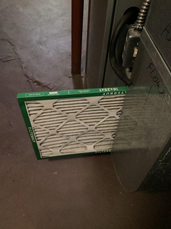 Completed scheduled MVP cooling maintenance visit on 15-year-old HVAC system. Performed comprehensive inspection of electrical components including capacitor, contactor, and wiring connections, all showing normal operational wear consistent with unit age. Inspected and serviced air filtration system with 16x25x1 pleated filter at basement unit location.