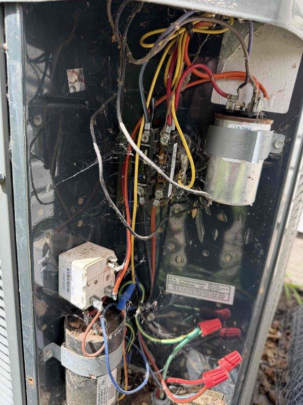 Completed routine preventative maintenance on residential cooling system. Performed comprehensive inspection of evaporator coil assembly, verifying proper fin condition and airflow clearance. Inspected refrigerant line insulation for integrity and proper sealing. Examined electrical components including capacitor, contactor, and control wiring connections within the unit's electrical compartment. All components found to be operational with no deficiencies noted. System tested and confirmed functioning within normal parameters.