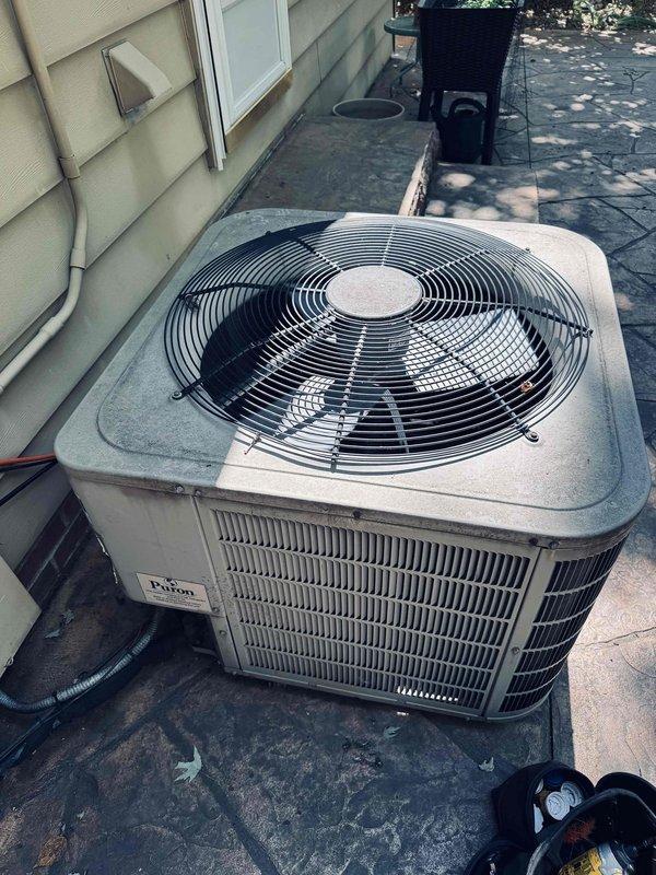 Completed comprehensive cooling maintenance tune-up on 9-year-old Bryant air conditioning system. Performed full system inspection including outdoor condenser unit evaluation, electrical component testing of contactor and capacitor connections, and verified proper operation of all mechanical and electrical systems. System found to be operating within normal parameters with all components functioning correctly.