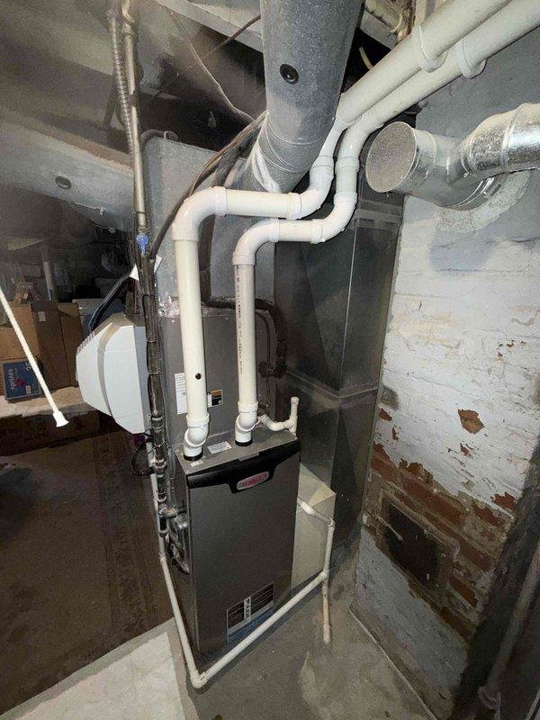 Completed preventative maintenance tune-up on residential HVAC system with no reported issues. Performed comprehensive inspection of furnace control board, electrical connections, and all system components, verifying proper operation and confirming all wiring connections were secure and intact. System found to be operating within normal parameters with no deficiencies noted.