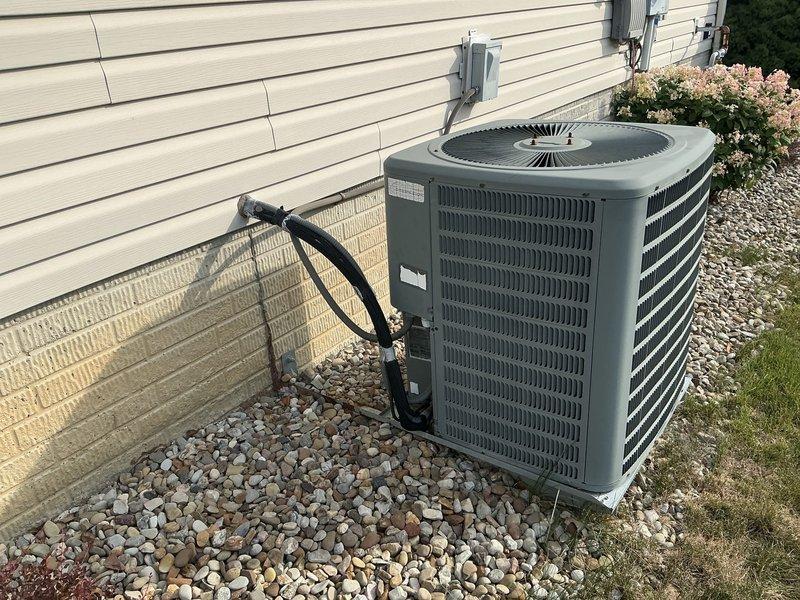 Conducted comprehensive evaluation of existing furnace and air conditioning system for equipment replacement estimate. Customer was previously advised by another HVAC company that full system replacement was necessary. Performed thorough inspection of outdoor condensing unit and indoor infrastructure, documented existing equipment condition and installation configuration. Assessed crawl space accessibility, existing ductwork, refrigerant line routing, and electrical connections to determine scope of replacement work required. Provided detailed replacement recommendations and system specifications based on current installation parameters.