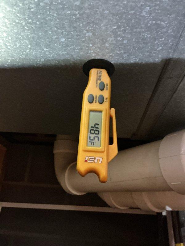 Completed routine maintenance and performance evaluation on 5-year-old air conditioning system. Performed comprehensive system inspection including refrigerant line temperature diagnostics, verified proper operation of all components, and confirmed system operating within manufacturer specifications with no deficiencies noted.